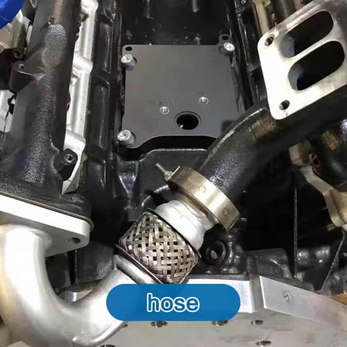 Locking hose clamp pull ring