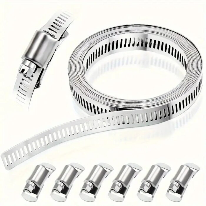Heavy Duty Adjustable 304 Stainless Steel Hose Clamp