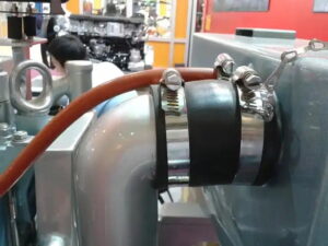 Dryer Hose Clamp 90 Degrees