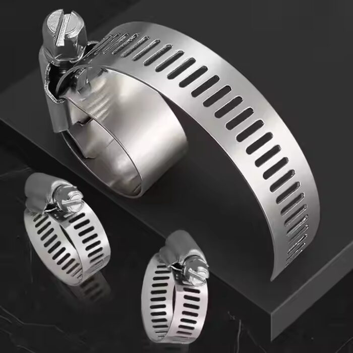 304 stainless steel American type hose clamp