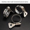 Seikou-T-bolt stainless steel hose clamp