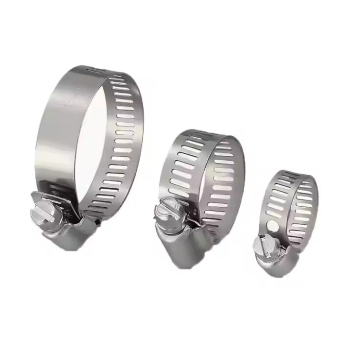 304 stainless steel American type hose clamp