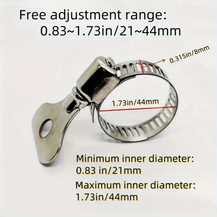 Seikou-T-bolt stainless steel hose clamp