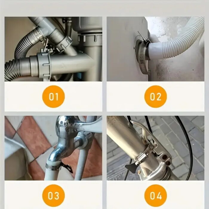 Seikou-T-bolt stainless steel hose clamp