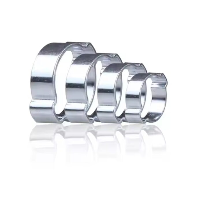 Double ear clamp hose clamp 2 ears 9-11 / 11-13 / 13-15