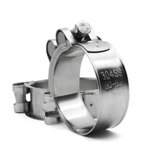 Can i use a hose clamp on cv boot