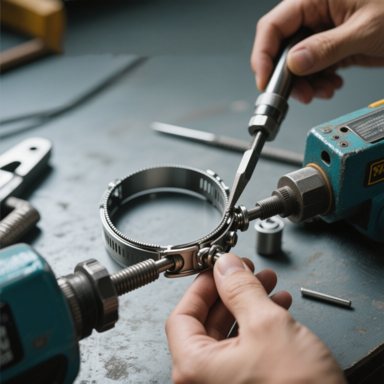 Why are hose clamps made of stainless steel?