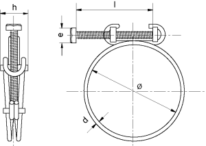 Wire Clip with Screw