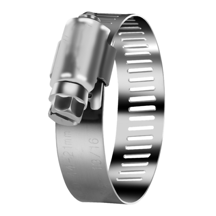 Worm clamp sizes