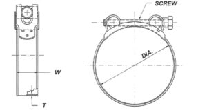 Barrel Hardware Clamps