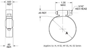 Worm Gear Hose Clamps-Seikou