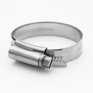 304 Grade Stainless Steel English Type Hose Clamp