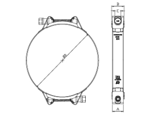 Double Bolt Heavy Duty Clamp