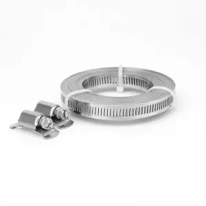 Universal 12.7mm Wide American Hose Clamp Set