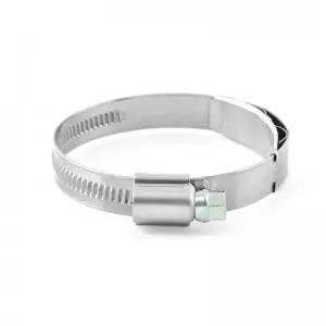 12mm wide stainless steel hose clamp with compensator