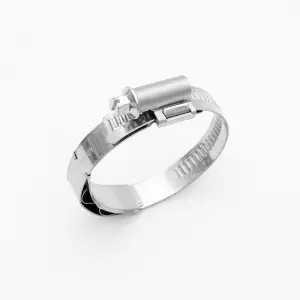Industrial Grade 12mm Width Rivet DIN3017 German Style Hose Clamp with Compensator