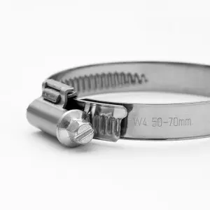 Industrial Quality 12mm Width Riveting Germany Hose Clamp(Side Riveted Hoop Shell)